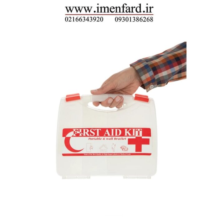 جعبه کمک‌ های اولیه مدل FIRST AID 25CM